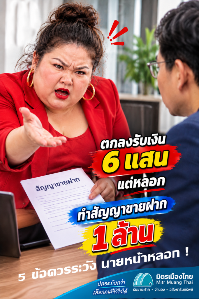 ขายฝากคืออะไร ระวังนายหน้าขายฝากหลอก ทำยังไงให้ปลอดภัย