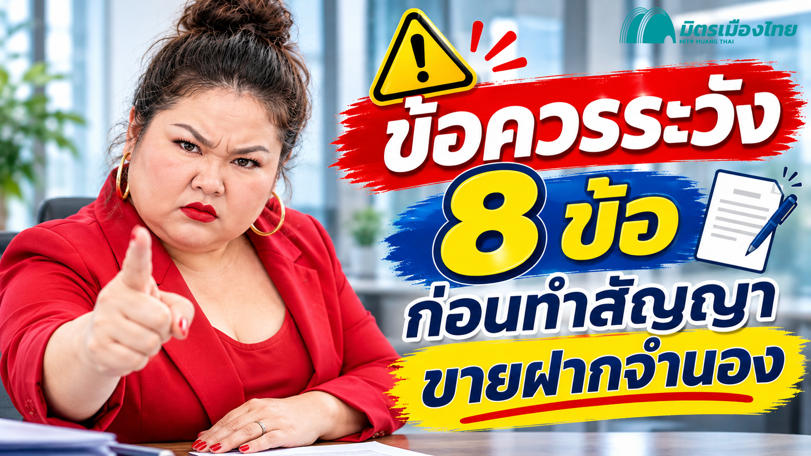 ข้อควรระวัง 8 ข้อ ก่อนทำ สัญญาขายฝากที่ดิน สัญญาจำนอง pantip