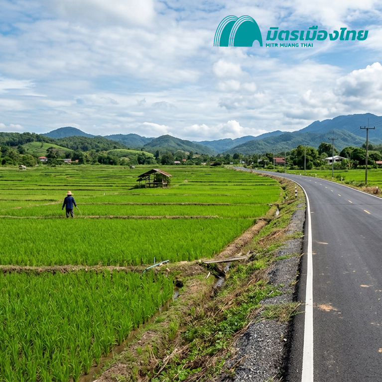 รับจำนอง ที่ดินเปล่า ที่นา ที่ดินการเกษตร มิตรเมืองไทย อันดับ1